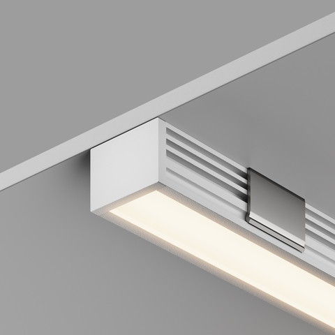 Алюминиевый профиль Maytoni накладной 16x12 (Черный, 2 м), ALM-005-B-2M 631005