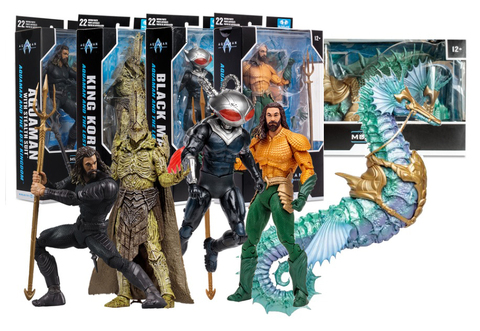 Фигурка Аквамен в костюме-невидимке из фильма Аквамен и потерянное царство