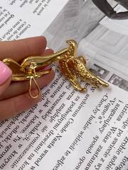 Серьги Скиап. Золотистые 