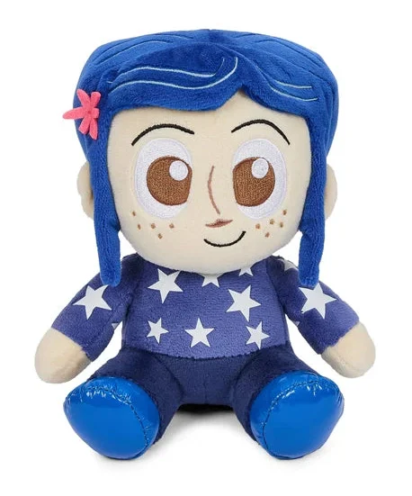 Мягкая игрушка Коралина в звёздном свитере из мультфильма Коралина в Стране Кошмаров