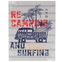 
          Скетчбук А5 96л., "Surfing", 100г/м2, Миленд, 7БЦ, глянц. лам., лен