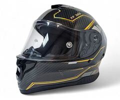 Шлем AiM RH365 Carbon KAIQI GOLDEN