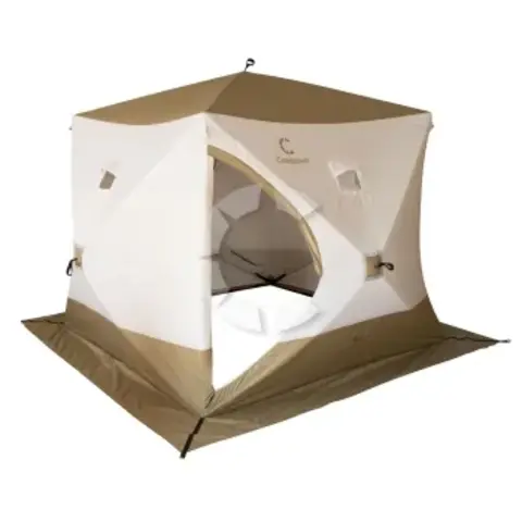 Зимняя палатка пятигранная Следопыт Premium (2,4х2,4 м, 3 слоя)