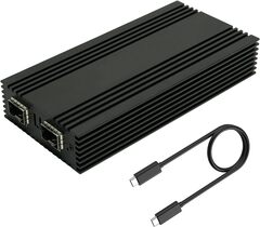 Адаптер сетевой YLIDXY USB4 to Dual 10G SFP+ Network Adapter