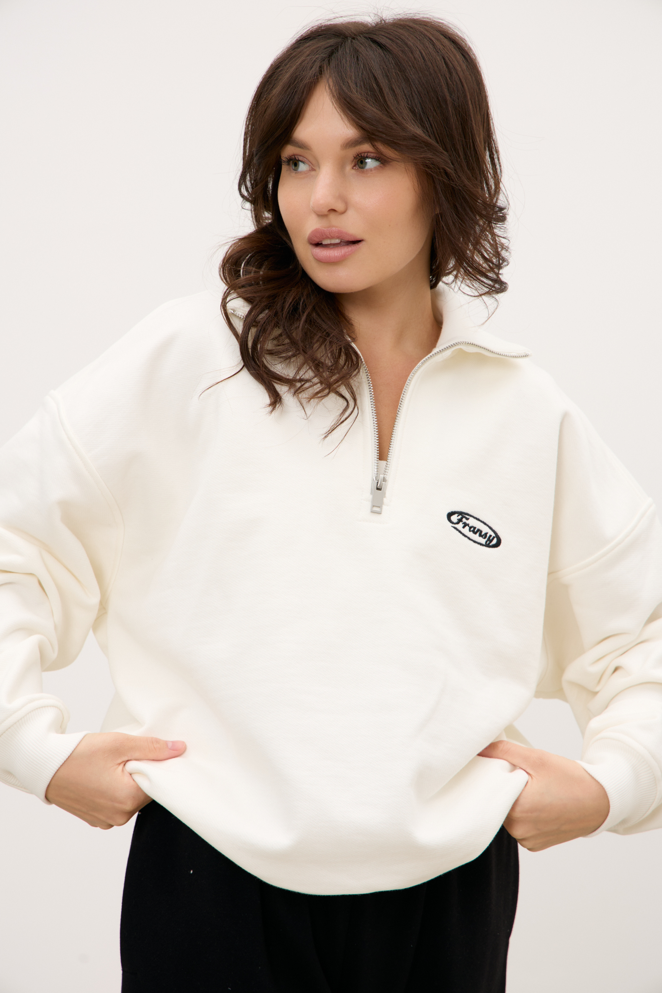 Анорак FRANSY, молочный