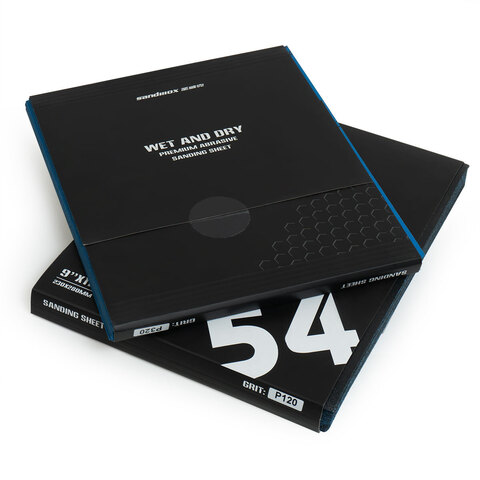 Шлифовальная бумага Sandwox 54 WPF Wet and Dry водостойкая P1500 1шт