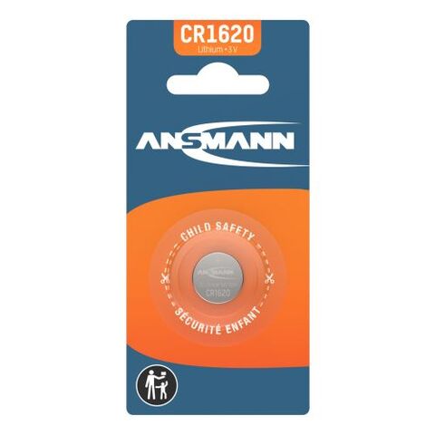 Батарейка CR 1620 ANSMANN 3V (Premium)