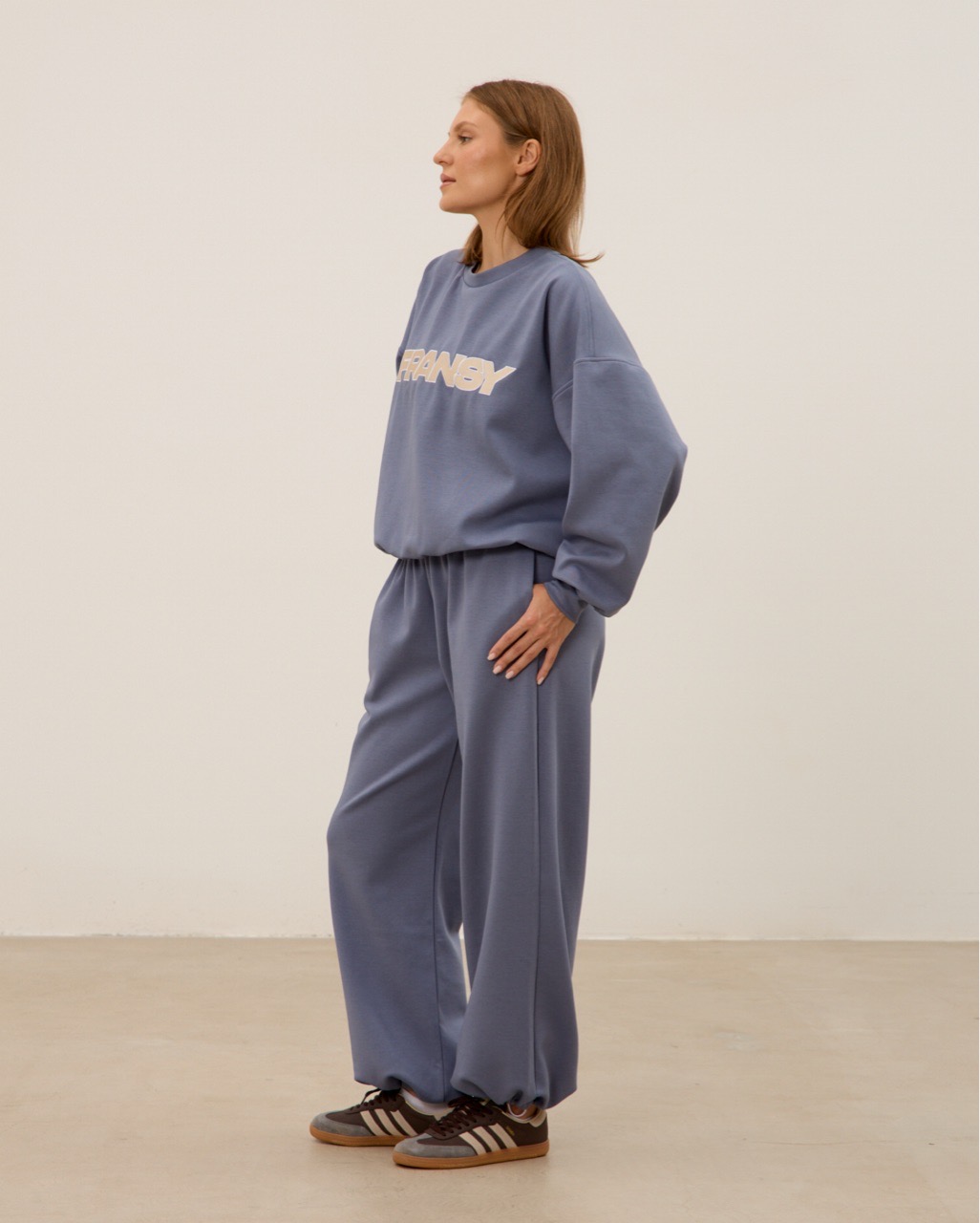 Свитшот FRANSY, синий туман