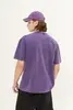 Футболка Kultura oversize Premium garment dyed фиолетовый
