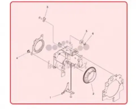 Canon fm3-7360-000000 - SHAFT FIXED PLATE ASS' - КРЕПЛЕНИЕ В СБОРЕ