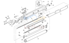 Зарядный вал Ricoh AD027018 для Ricoh Aficio 1015/1018, 1113, 2015, 2018, 2020, 3025/3030, MP 1500/1600, 2000/2001, 2352/2501, 2510/2550, 2553/2851, 2852/3010, 3053/3350, 3351/3352, 3353 (AD027018, AD027014, G0523510) — фото 7