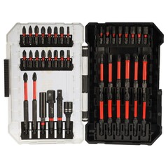 Набор бит SGS PH/PZ/TORX/HEX/PLUS-MINUS S2 42шт IMPACT 63-42C