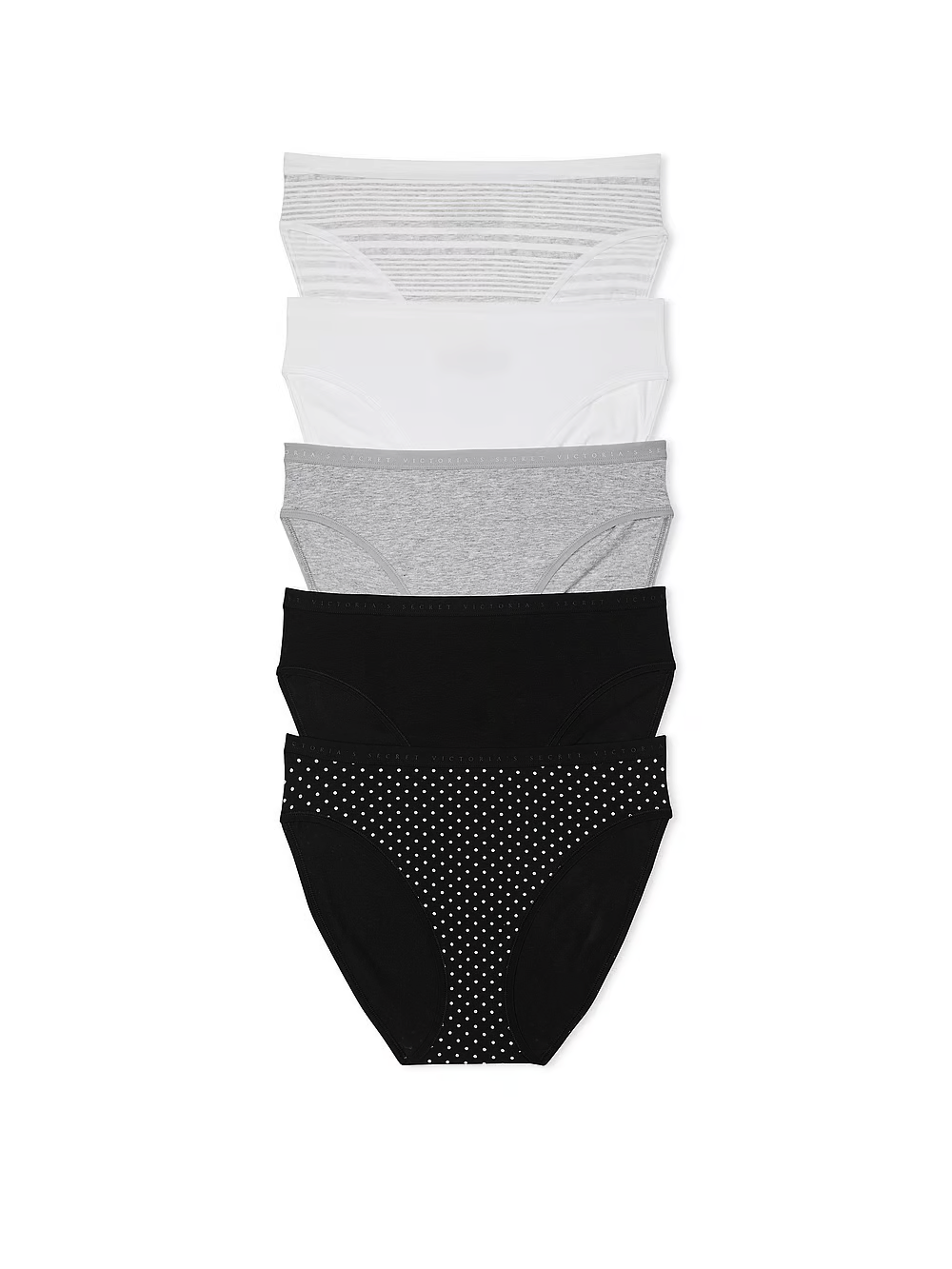 STRETCH COTTON ЛОГО БРИФЫ НА ВЫСОКОЙ ПОСАДКЕ
