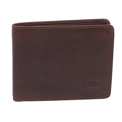 Бумажник Klondike Digger Amos, цвет тёмно-коричневый, 12,5x10x2,5 см. (KD1042-03) - Wenger-Victorinox.Ru