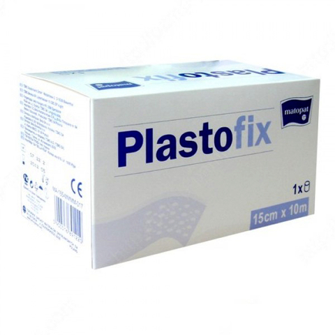 Пластофикс - Plastofix, пластырь, 10м х 15см