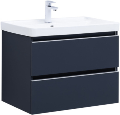 Aquanet 329590 Тумба Вега 70 2 ящ. цв.маренго (329590)
