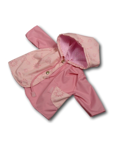 Плащ - Розовый. Одежда для кукол, пупсов и мягких игрушек.