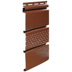 Софит FineBer Extra Acrylic с центральной перфорацией Могано 3000х300 мм