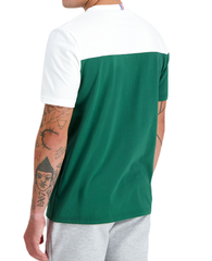 Теннисная футболка Le Coq Sportif BAT Tee Short Sleeve N°3 SS23 - vert fonc_ camuset