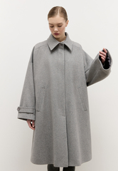 Полупальто расклешенное