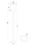 Ландшафтный светильник Outdoor Faro O039FL-01B