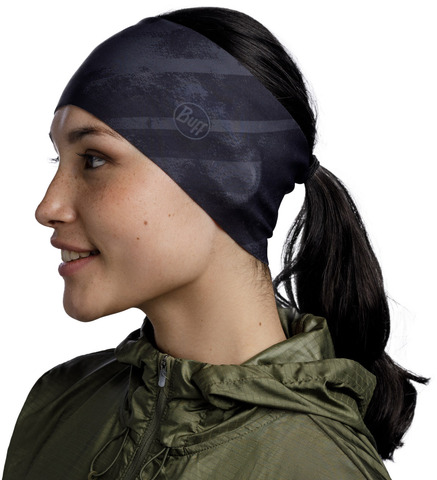 Картинка повязка Buff Headband Tech Fleece Rabey Grey - 2