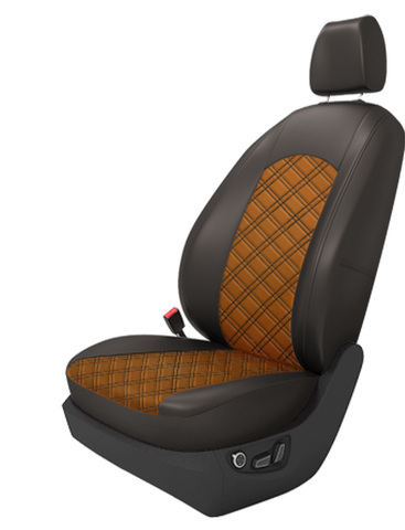 Авточехлы правый руль на 2 ряда (на заказ)