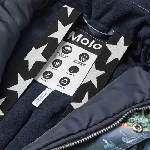 Molo (Моло) Polaris Dino in Space зимний комбинезон