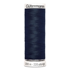 Нить Sew-All 200 м, Gutermann, 595 сине-зеленый