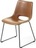 Стул Ziggy экокожа без подлокотников коричневый La Forma Испания 