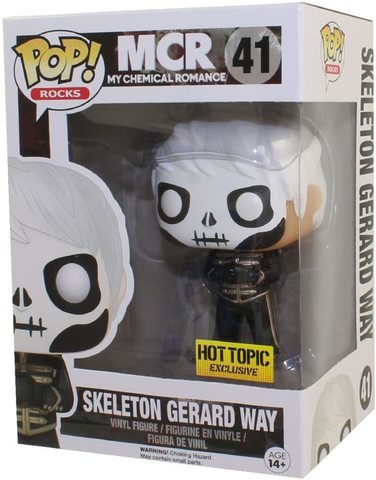 Skeleton Gerard Way (Hot Topic Exclusive) Funko Pop!  || Джерард Уэй