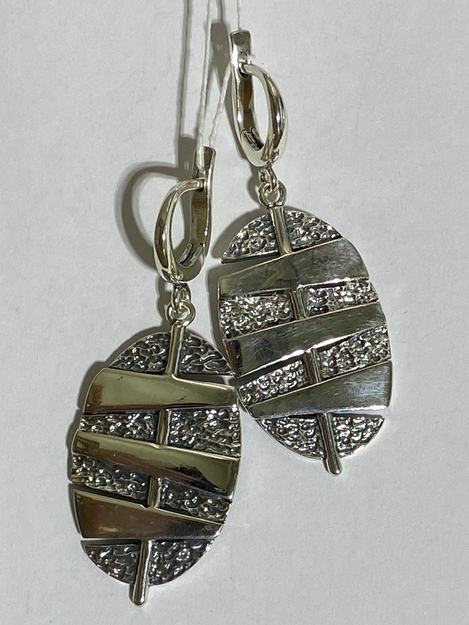 Галс (серьги из серебра)