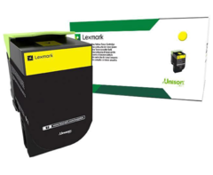 Картридж желтый для Lexmark CS317, CS417, CS517, CX317, CX417, CX517 (71B50Y0/71B0040) Yellow, 2.3K