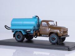 GAZ-53A Cesspool truck ANM-53 khaki blue 1:43 Start Scale Models (SSM)