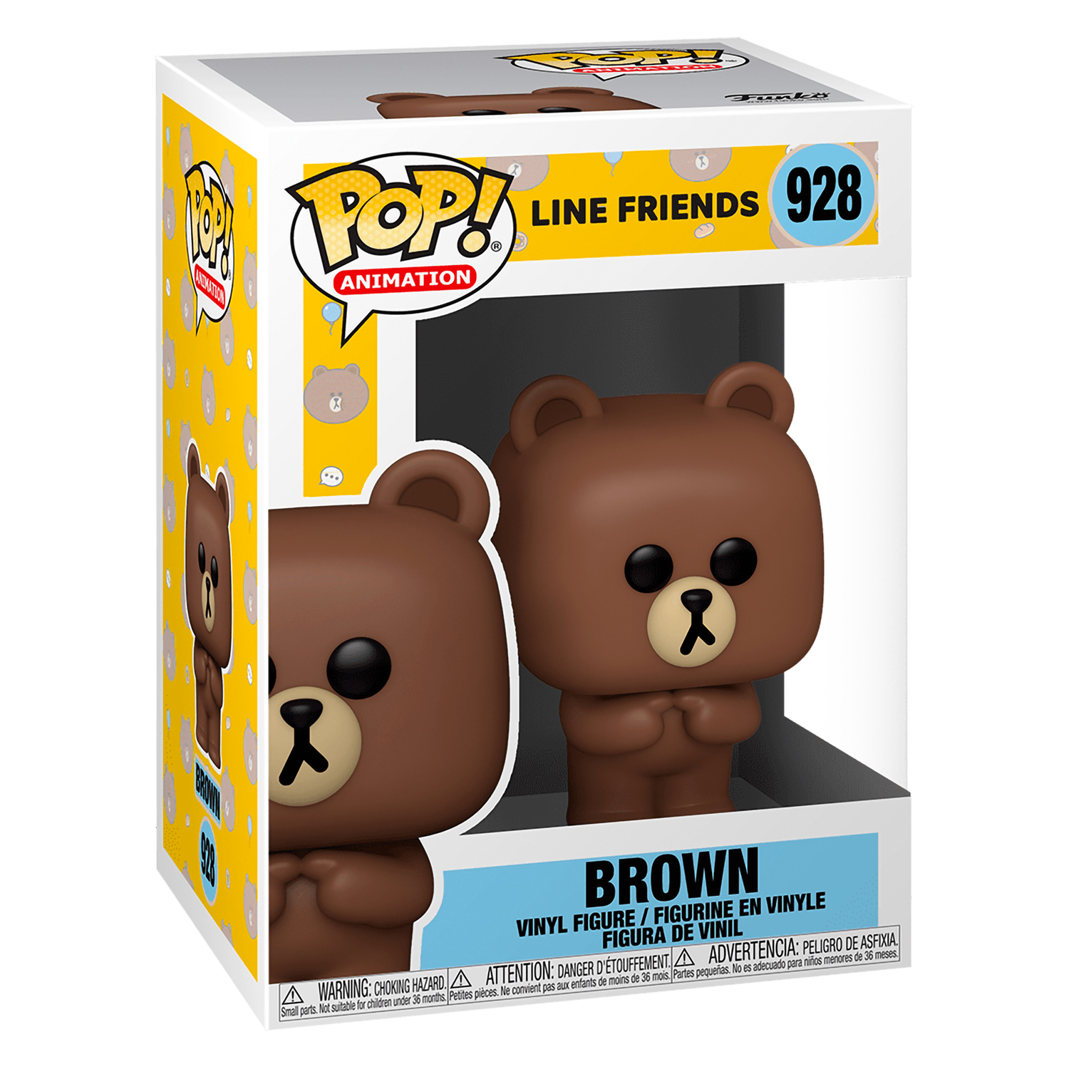 Фигурка Funko POP! Animation Line Friends Brown 48151 (48655) - купить по  выгодной цене | Funko POP Shop