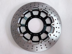 Диск тормозной передний черный на Honda CBR F, CB F HORNET 900