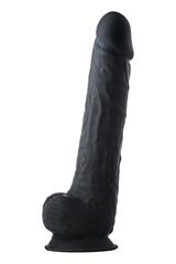 Черный фаллоимитатор-гигант XXL Dildo - 38 см. - 