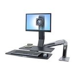 Ergotron WorkFit-A II, Рабочее место-рука для монитора до 6.8 кг, с раб.поверхностью (Эрготрон 24-317-026)