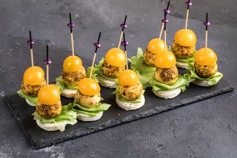 Канапе сырный шарик, 20 шт.