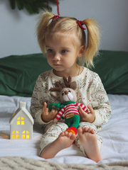 Пижама Mjölk Нежные веточки, на манжетах