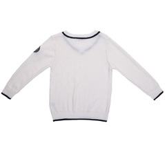 Распродажа! Sweet Berry Белый шерстяной джемпер для мальчика (166358)