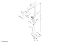 Душевая система AM.PM LIKE -  F0780200