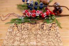 Рождественские истории от DAVICI - сборные пазлы причудливой формы, детские новогодние истории в картинках, подарок на рождество