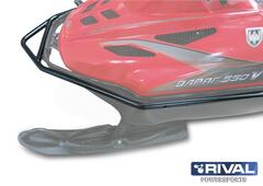 Бампер передний снегохода RM Tayga (Варяг 500, 550 V, 550 V SE) Rival 444.7709.1