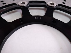 Диск тормозной передний черный на Honda CBR F, CB F HORNET 900