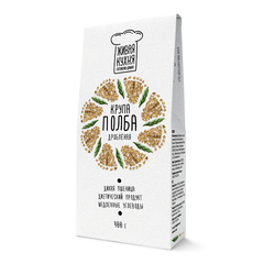 Полба дроблёная, 400 г, Живая Кухня