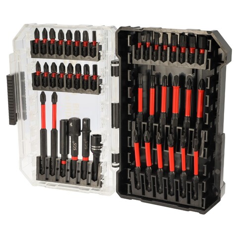Набор бит PH/PZ/TORX/HEX/PLUS-MINUS S2 42шт SGS 63-42C