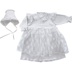 Крестильное платье и чепчик 11241 (62)