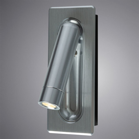 Светильник настенный Arte Lamp Adhil A8236AP-1SI