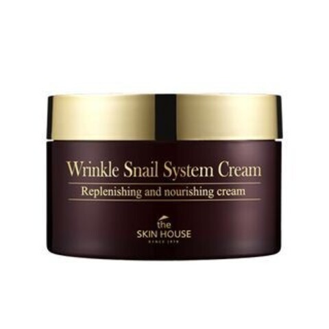 The Skin House Snail Крем для лица с улиткой антивозрастной Wrinkle Snail System Cream